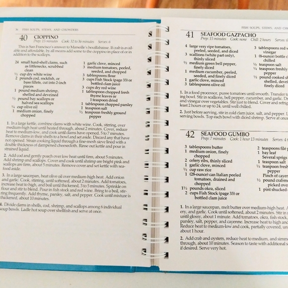 $5 SALE 365 Ways to Cook Fish, Shellfish Cookbook Seafood - Picture 6 of 10